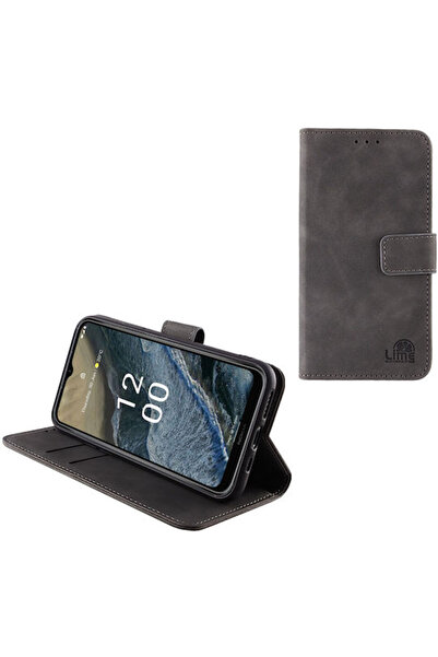 Lime&co Lime Essential Magnet Book Συνθετικό Δέρμα Γκρι (Nokia G11 Plus) Κωδι...