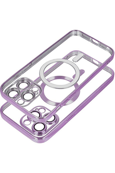 OEM Electro Mag Κάλυμμα Πλάτης Σιλικόνης Μωβ (iPhone Air)