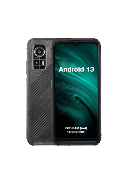 agm H6 LITE Μαύρο Smart αδιάβροχο κινητό τηλέφωνο 6.56″, MIL-STD-810H (8GB/12...