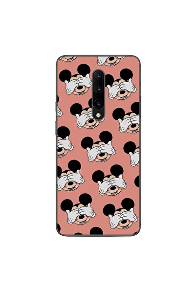 OEM Husa compatibila cu OnePlus 7 Pro Silicon Gel Tpu Model Mickey Pattern Pe...