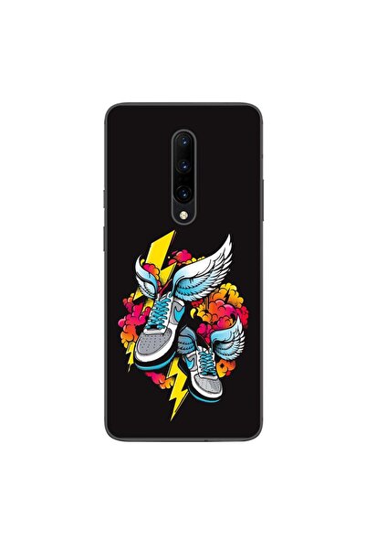 OEM Husa compatibila cu OnePlus 7 Pro Silicon Gel Tpu Model Fashion Sneakers