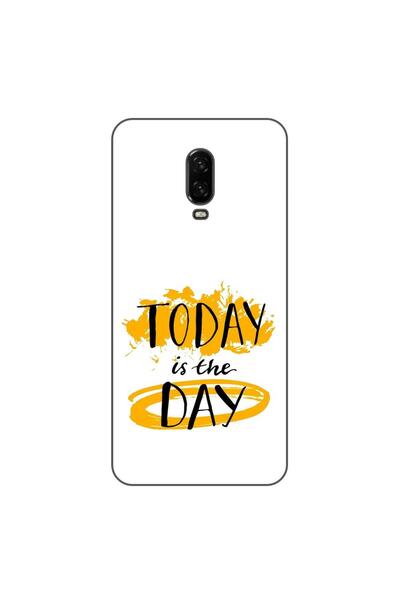 OEM Θήκη συμβατή με OnePlus 6T από σιλικόνη gel TPU με σχέδιο και μήνυμα: Αυτ...