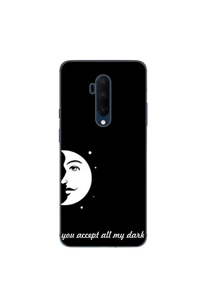 OEM Husa compatibila cu OnePlus 7T Pro Silicon Gel Tpu Model Cupluri Model Luna