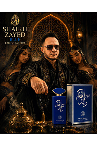 Sheikh Zayed Eau de Parfum 100ml – Blue oriental elegance