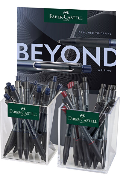Faber Castell Дисплей с 24 гел химикалки с 0.7 мм механичен механизъм, отвъд ...