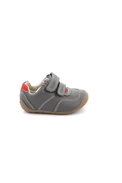 CLARKS Παιδικό Χαμηλό Casual για Αγόρι Χρώματος Γκρι 26147004