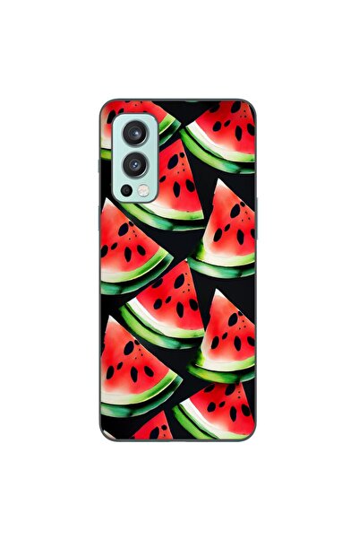 OEM Husa compatibila cu OnePlus Nord 2 Silicon Gel Tpu Model Watermelon Slices