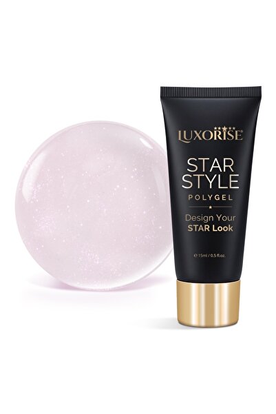 LUXORISE Polygel STAR STYLE - STAR NUDE Collection, Bloom Grace, 15ml