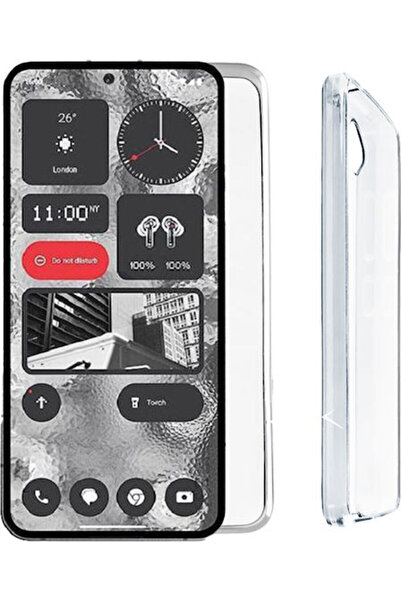 Other Volte-Tel Slimcolor Air Πίσω Κάλυμμα Σιλικόνης Διαφανές (Nothing Phone 2)