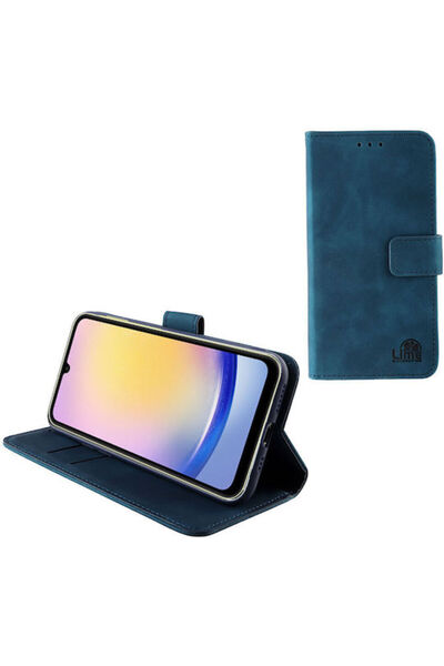 Samsung Θήκη Βιβλίο από Συνθετικό Δέρμα Μπλε (Samsung A25 5G A256)