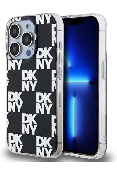 Dkny Καρό Σχέδιο Πίσω Κάλυμμα Πλαστικό / Σιλικόνη Μαύρο (iPhone 14 Pro Max) Κ...