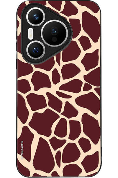 Other Σειρά Sonique Animal Print Huawei Pura 70 Καμηλοπάρδαλη 03 Θήκη