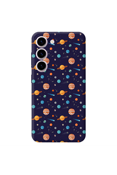 Other Samsung S23 Planets Transparent Silicone TPU Θήκη
