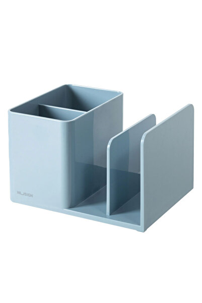 Deli DESK ORGANIZER 2 COMPARTMENTS + 2 BLUE BOOK DIVIDERS NUSIGN