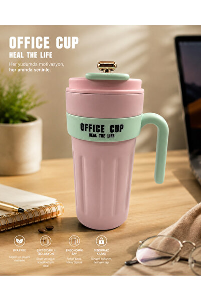 Bozhi Fbs Thermos with Handle Business Woman Style