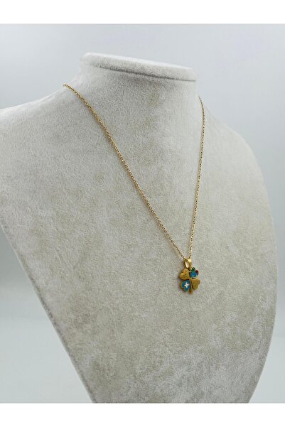 Bozhi Necklace Steel Gold Minimal Elegance