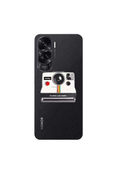 Other Honor 90 Lite 5G Polaroid land camera Transparent Silicone TPU Θήκη
