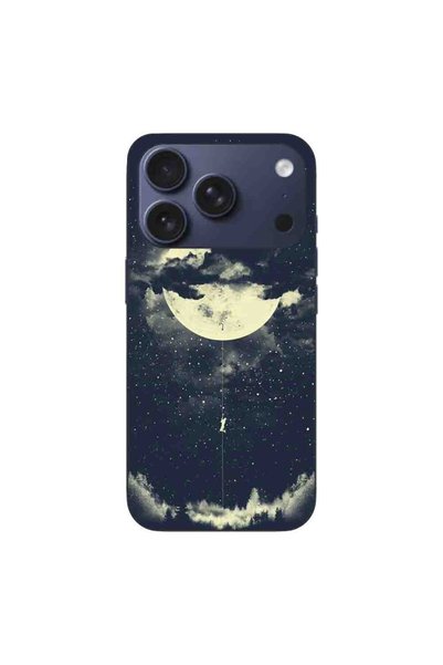 OEM Case compatible with Apple iPhone 17 Pro Silicone Gel Tpu Model Moon Clim...