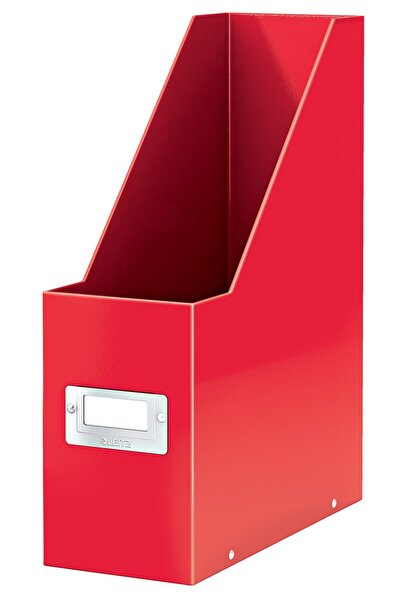 Leitz RED CARDBOARD DOCUMENT HOLDER CLICK&STORE
