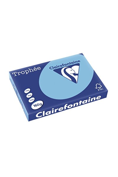 Clairefontaine Carton A3 160 g/m² culoare palidă 250 coli/bloc lavandă