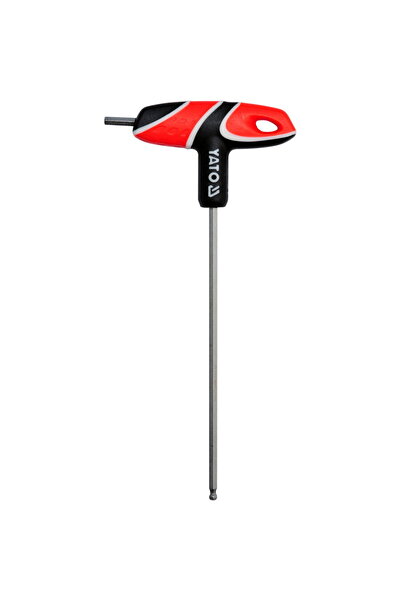 yato Cheie hexagonala cu maner, Plastic/Otel, 4 mm, Multicolor