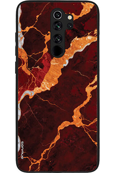 Other Θήκη Sonique Σειράς Marble για Xiaomi Redmi Note 8 Pro Κόκκινο