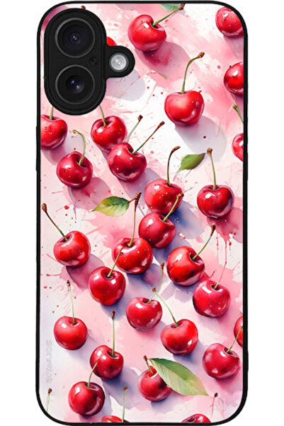 Other Σειρά Φρούτων Sonique Θήκη Κινητού Τηλεφώνου Apple iPhone 16 Plus Cherry