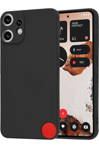 Techsuit Softflex Πίσω Θήκη Σιλικόνης Μαύρη (Nothing Phone 2)