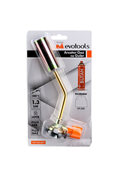 Evotools Arzator Gaz cu Guler EvoTools, Supapa Bayoneta —
