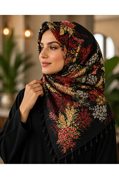 Butik Sökme Boncuklu Kaliteli Yüzde 95 Pamuk Yazma