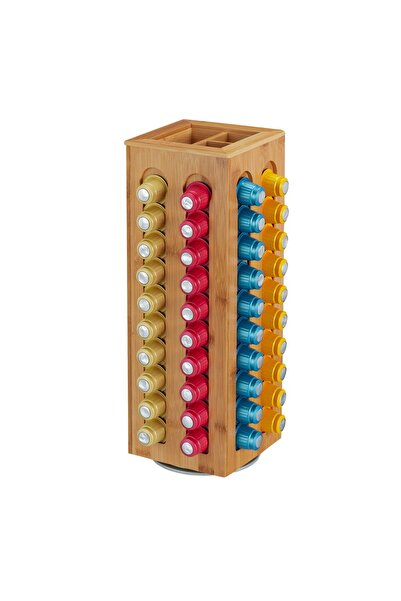 Ayawaska Suport pentru Capsule de Cafea Nespresso, Rotativ 360°, pentru 80 bu...