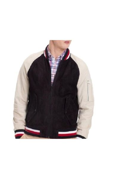 Tommy Hilfiger MEN'S JACKET MW0MW07197_403 ΜΠΛΕ ΜΠΕΖ (46)