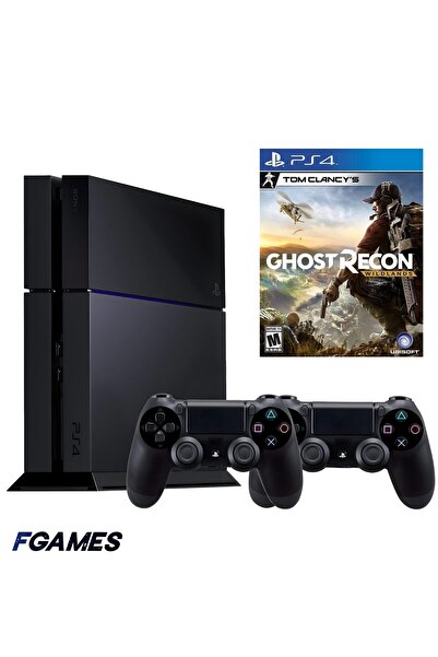 Sony Consola Playstation 4 Ps4 500gb + Două controlere + Tom Clancy& # x2019;...