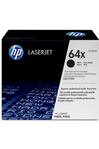 HP 64X Γνήσιο Τόνερ Εκτυπωτή Λέιζερ Μαύρο Υψηλής Χωρητικότητας Υψηλής Απόδοση...