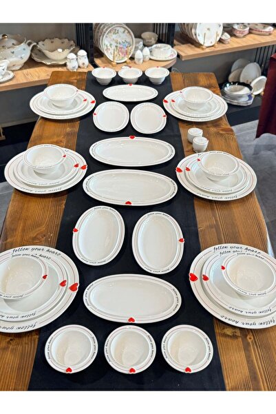 şirineşyalarım 40 Parça 8 kişilik Porselen Set
