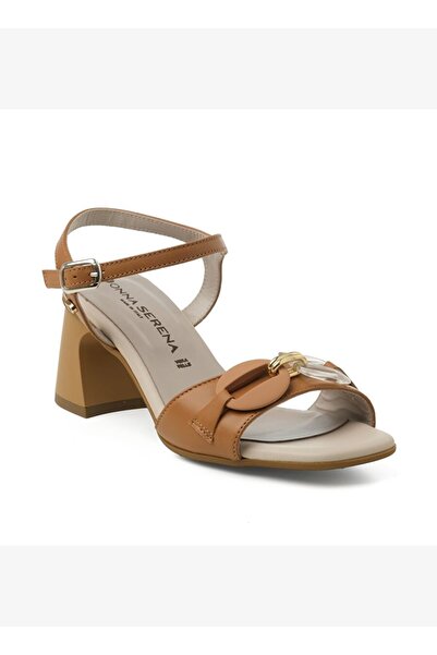 Donna Serena Sandale de damă 5P5114DP 5114 SOFTNIL PELLE Cuoio
