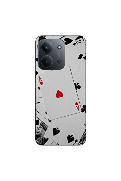 OEM Husa compatibila cu Xiaomi Redmi 15C Silicon Gel Tpu Model Carti Poker