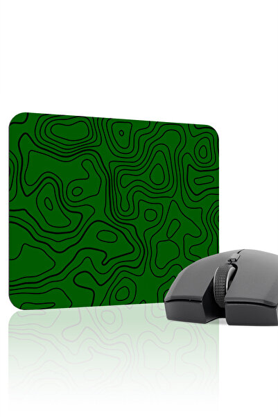 mousepad bastir Verde Negru 22X18 Fan Gaming Player Mouse Pad Bază anti-alune...