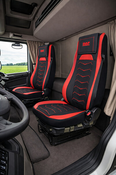 Dalauto Huse scaune camion DAF XG XF XG+ Negru Rosu