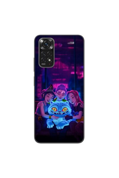 OEM Husa compatibila cu Xiaomi Redmi Note 11 Silicon Gel Tpu Model KPop Demon...