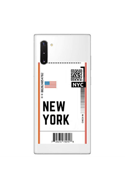 Other Samsung Note 10 Plus New York NYC Transparent Silicone TPU Θήκη