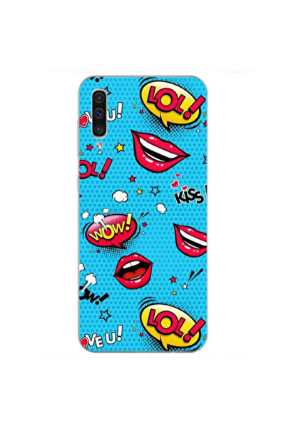 Other Samsung A70 Sticker Lol desing Transparent Silicone TPU Θήκη