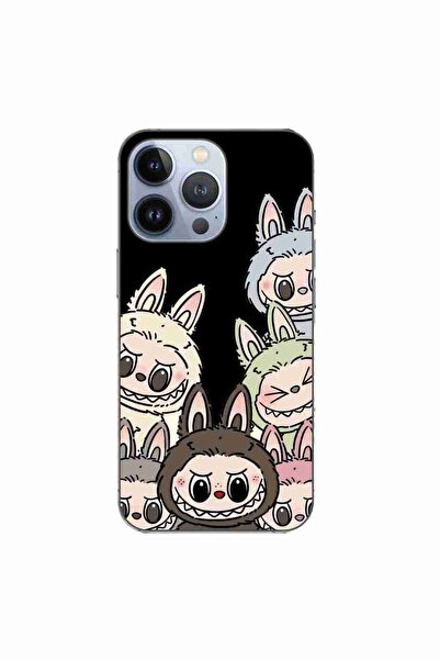 OEM Husa compatibila cu Apple iPhone 13 Pro Silicon Gel Tpu Model Labubu Patt...