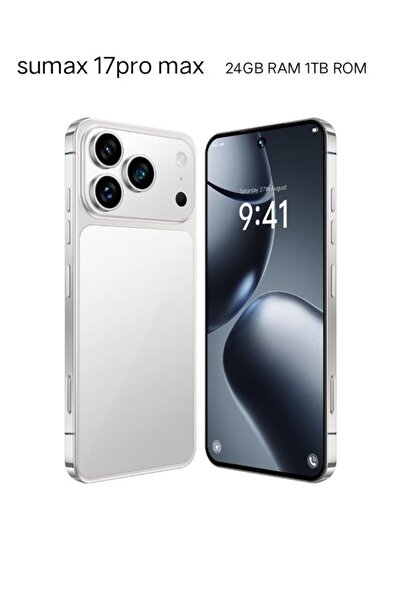 Sumaxx SUMAX Pro Max - 24GB RAM 1TB ROM - 30MP Rear 13MP Front Camera - SILVER.
