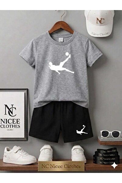 NC Nicee Clothes ΚΑΛΟΚΑΙΡΙΝΟ ΠΑΙΔΙΚΟ ΜΠΛΟΥΖΑΚΙ ΚΑΙ ΣΟΡΤΣ UNISEX (ΜΕ ΛΕΥΚΗ ΣΤΑ...