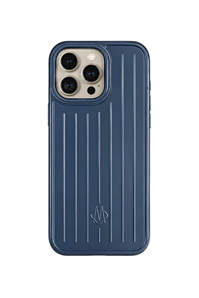 QUSCHU iPhone 15 Pro Uyumlu Rimowa Telefon Kılıfı RMW32