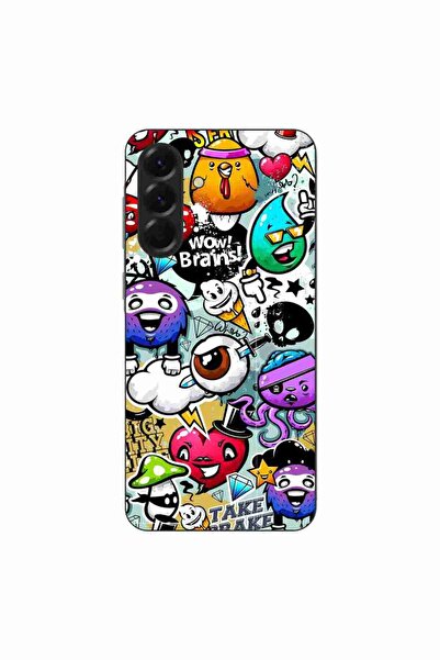 OEM Husa compatibila cu Samsung Galaxy A56 Silicon Gel Tpu Model Pop Art Graf...