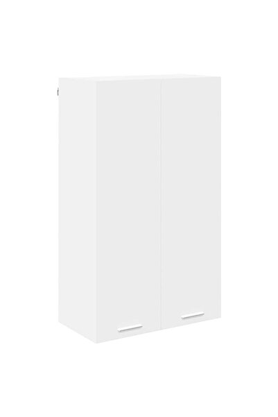 vidaxl Dulap suspendat cu ușă Alb 60 x 31 x 100 cm Lemn compozit