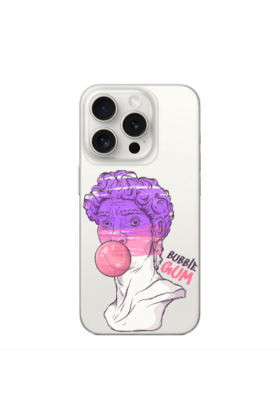 Other Apple Iphone 16 Pro Pin Bubble Transparent Silicone TPU Θήκη