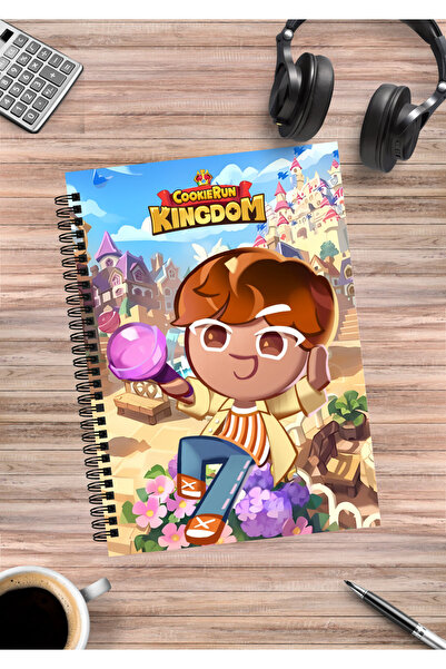 mertfigur Caiet spiralat A5 (50 coli) Cookie Run Kingdom Anime